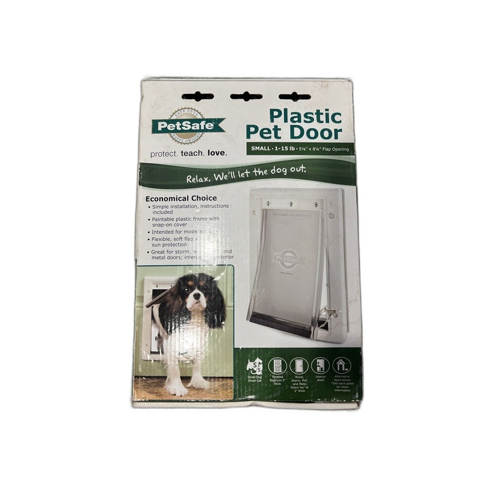 Pet safe Plastic Pet‎ Door White